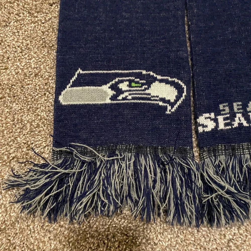 Seattle Seahawks NFL Knit Licensed Winter Scarf‎